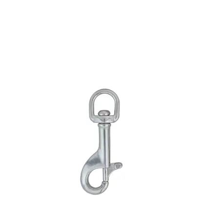 Mosquetón inox 72 mm, "D" type eye