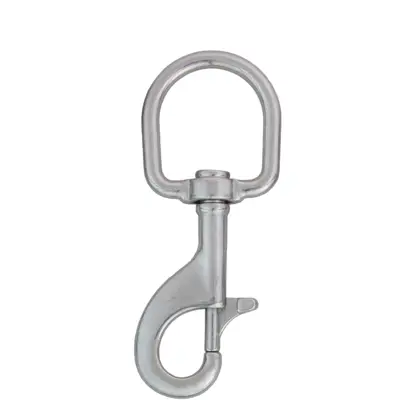 Mosquetón inox 115 mm - "D" type eye