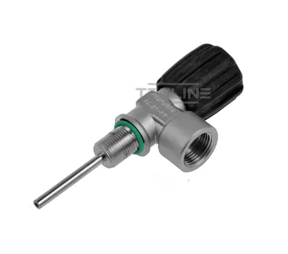 Mono grifería para 0,85L aluminio botellas, M 18x1,5, 232 bar - Viton