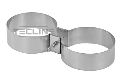 Inox botella band 60 mm para 140 mm botellas - wide distance