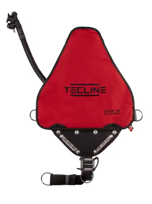 Sidemount BCD SIDE 16 Avenger, rojo - 16 kg flotabilidad