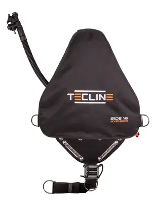 Sidemount BCD SIDE 16 Avenger, negro - 16 kg flotabilidad