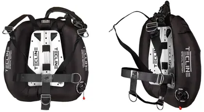 Set Tecline Donut 22 Special Edition DIR Ajustable con Backplate negro - T12086