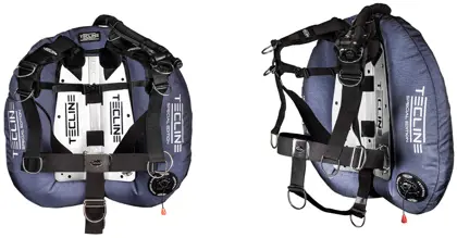 Set Tecline Donut 22 Special Edition Comfort con Backplate azul - T12087-04