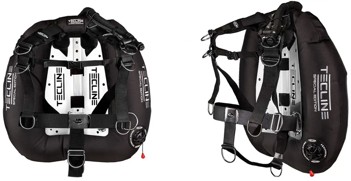 Set Tecline Donut 22 Special Edition Comfort con Backplate negro - T12087