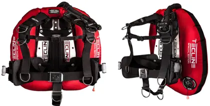 Set Tecline Donut 22 Special Edition Comfort con Lastre y Acolchado H rojo - T12088-02