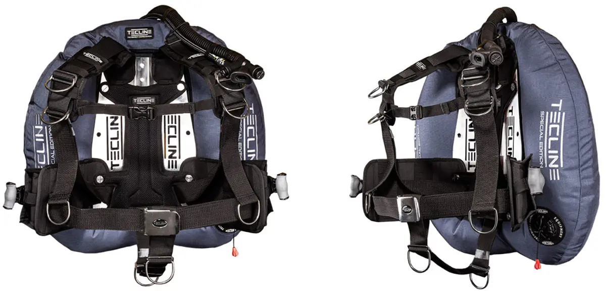 Set Tecline Donut 22 Special Edition Comfort con Lastre y Acolchado H azul - T12088-04