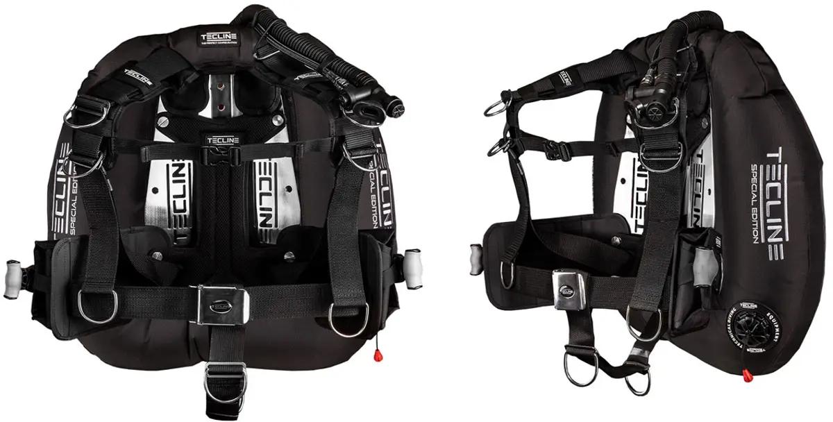 Set Tecline Donut 22 Special Edition Comfort con Lastre y Acolchado H negro - T12088