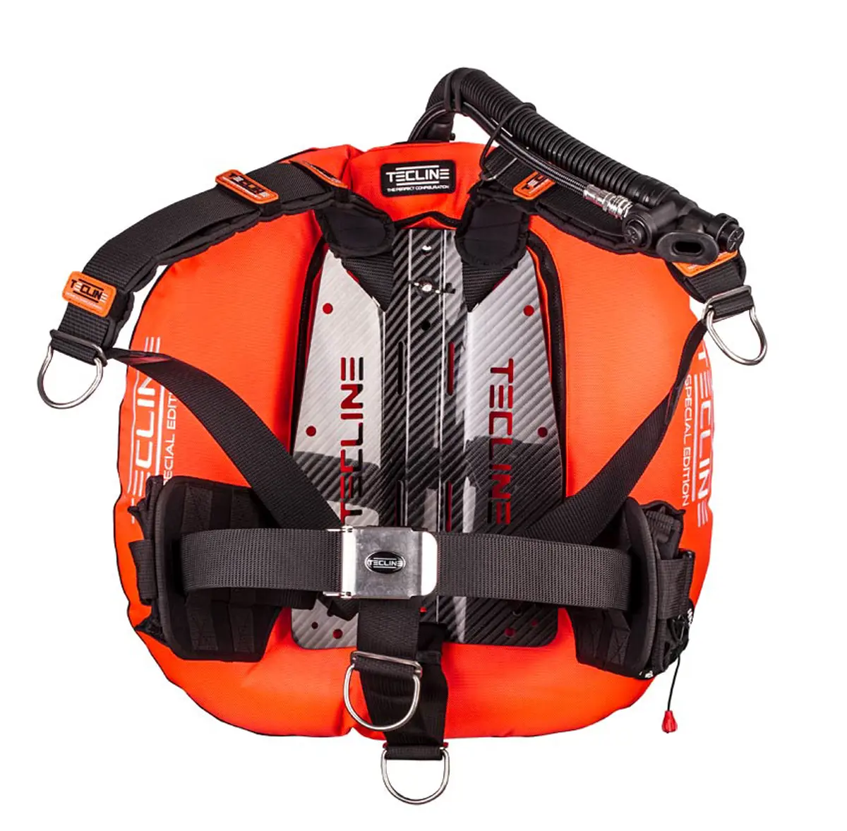 Set Tecline Donut 22 Special Edition Carbono DIR con Lastre naranja - T12090-01