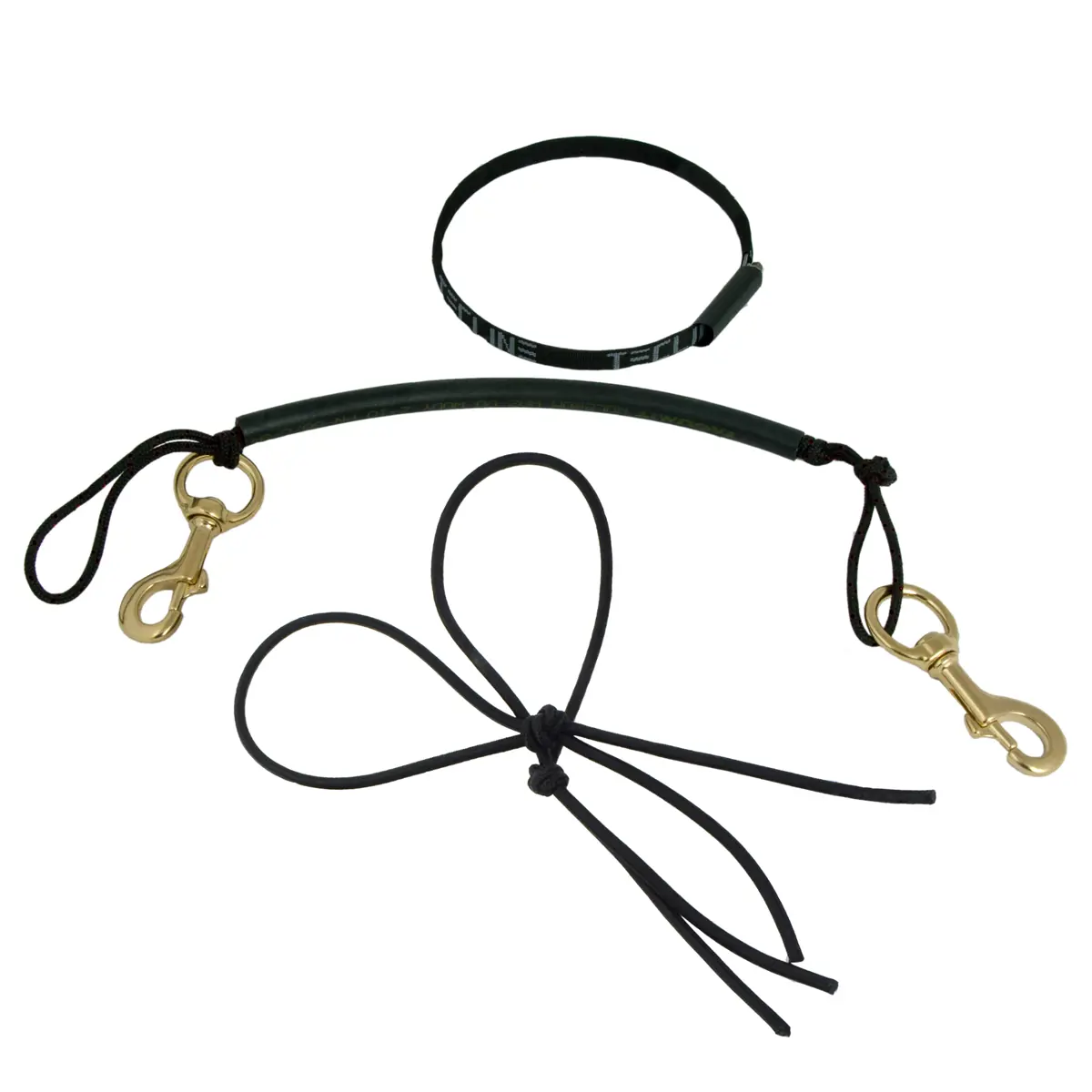 Stage kit de rigging para 7L, latón mosquetones inox 120 mm, bungee cord