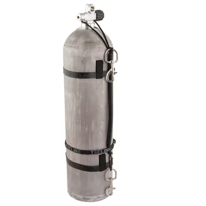 Stage kit de rigging para 7L, inox mosquetones inox 120 mm, goma bands