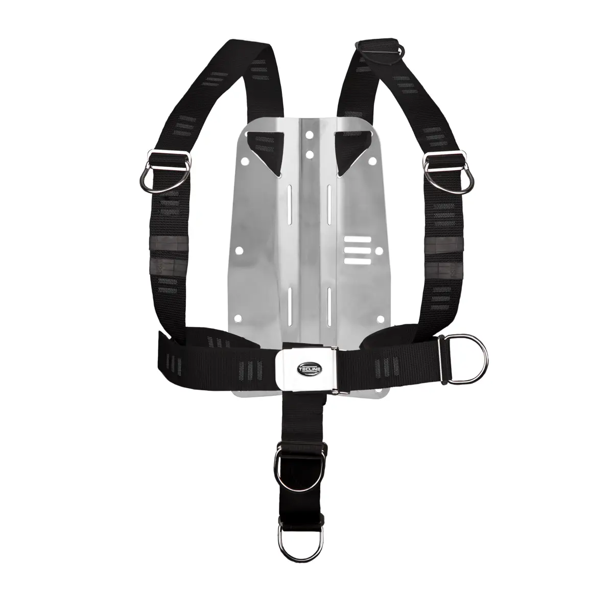 Arnés Tecline DIR soft cincha "E" - incl. 3 mm inox MIDI placas