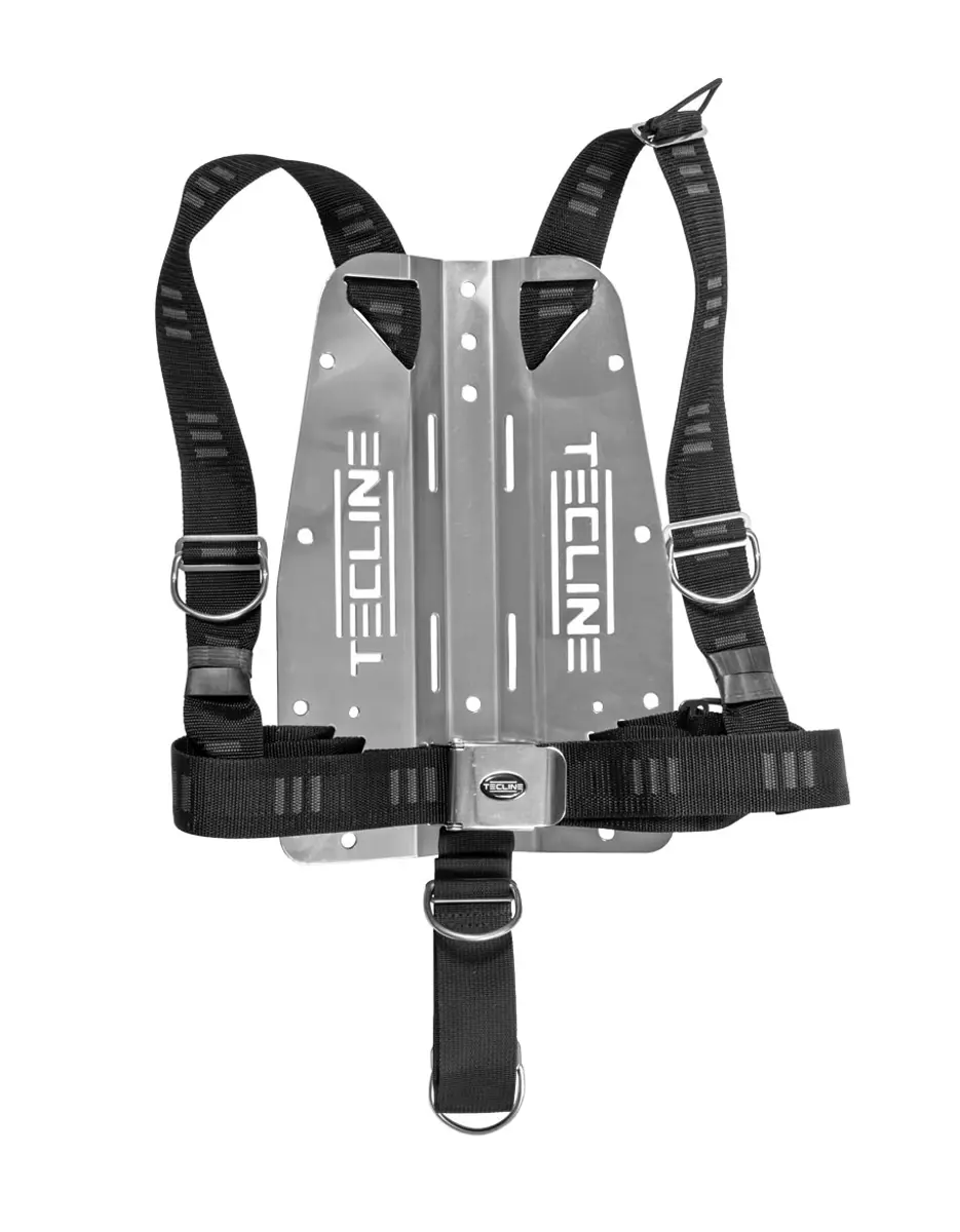 Arnés TecLine DIR soft cincha "E" - incl. 3 mm aluminio placas (weight 1,35 kg)