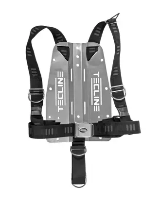 Arnés TecLine DIR soft cincha "E" - incl. 3 mm aluminio placas (weight 1,35 kg)