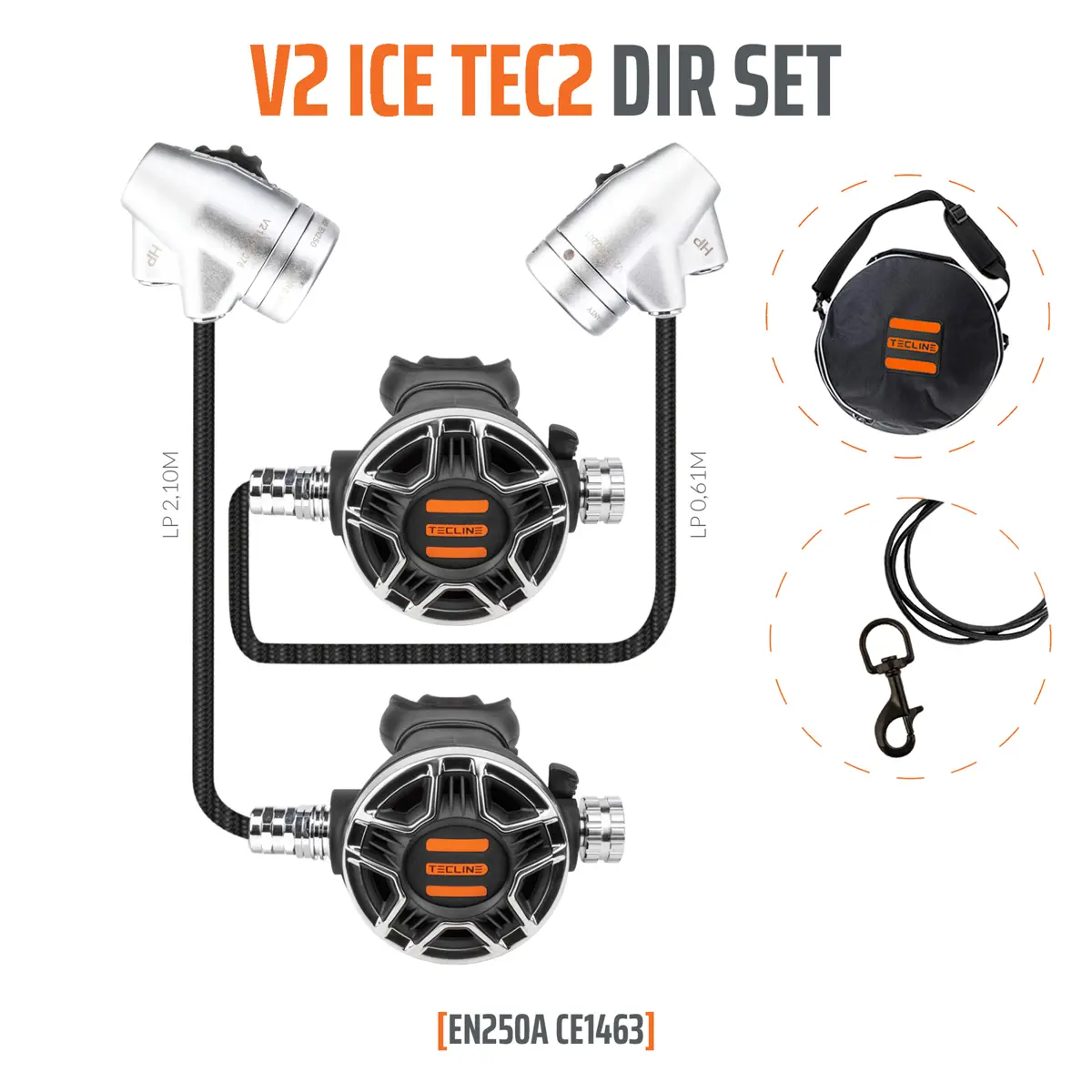 Regulador V2 ICE TEC2 DIR Set - EN250A