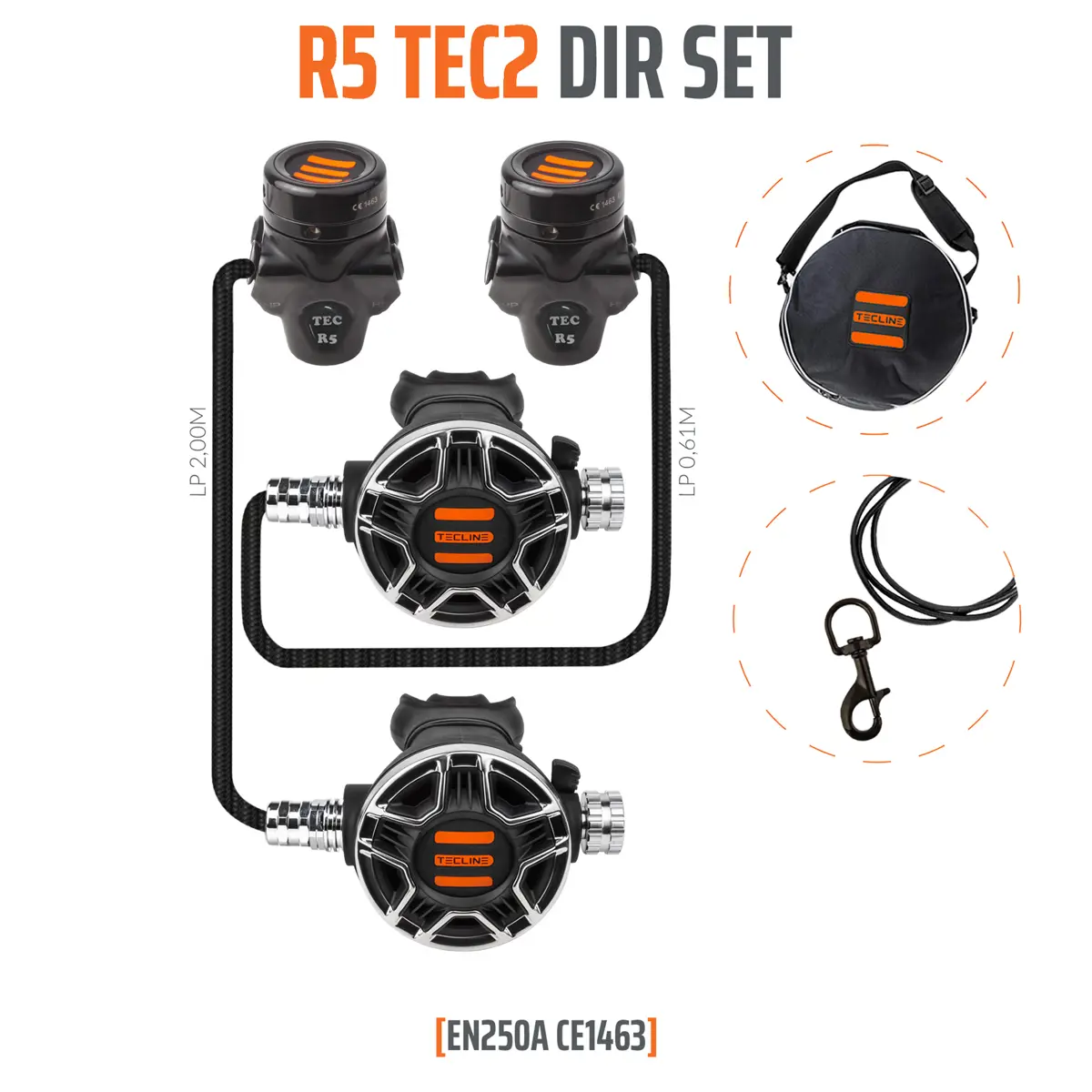 Regulador R5 TEC2 DIR Set - EN250A