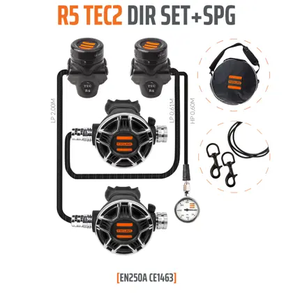 Regulador R5 TEC2 DIR Set con SPG - EN250A