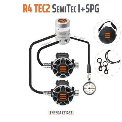 Regulador R4 TEC2 SemiTec I set con SPG - EN250A