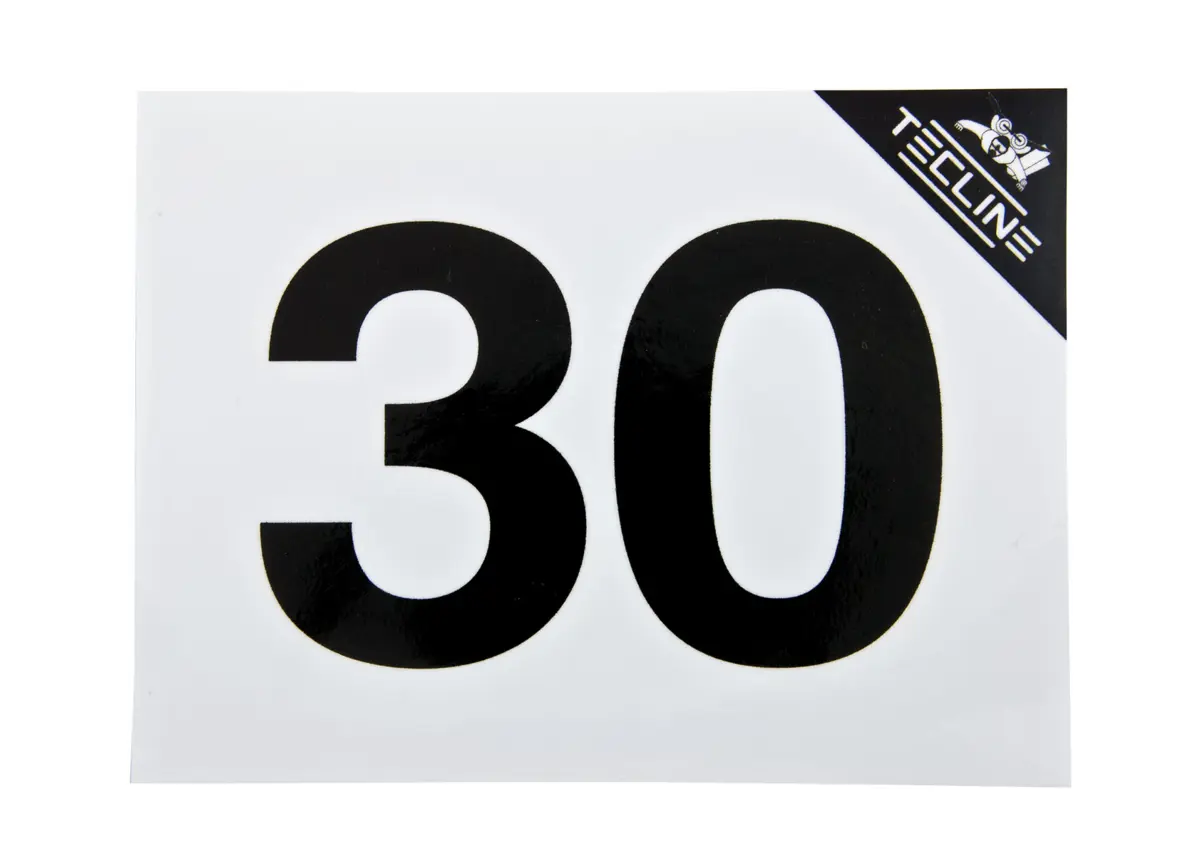Sticker MOD 30, 16 x 12 cm