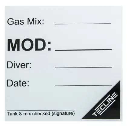 Information sticker MOD, 12,5 x 12,5 cm (eng. ver.)