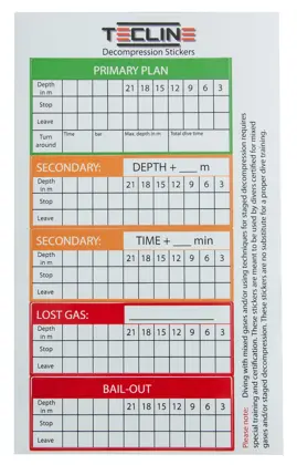 Decompression Stickers - set of 5 pcs.