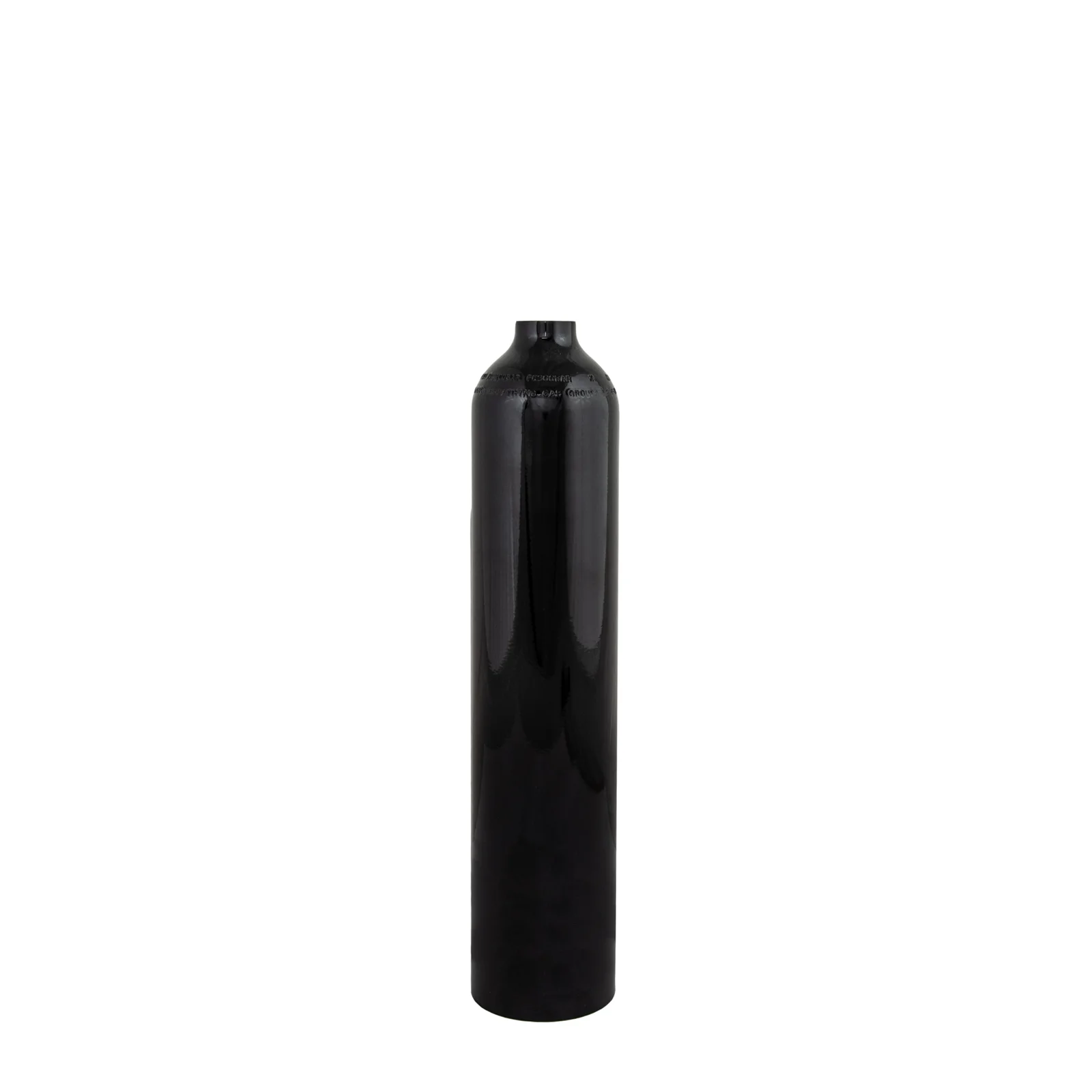 Aluminio botella 3 L 207 bar, Tecline, solo botella, negro - Military Line