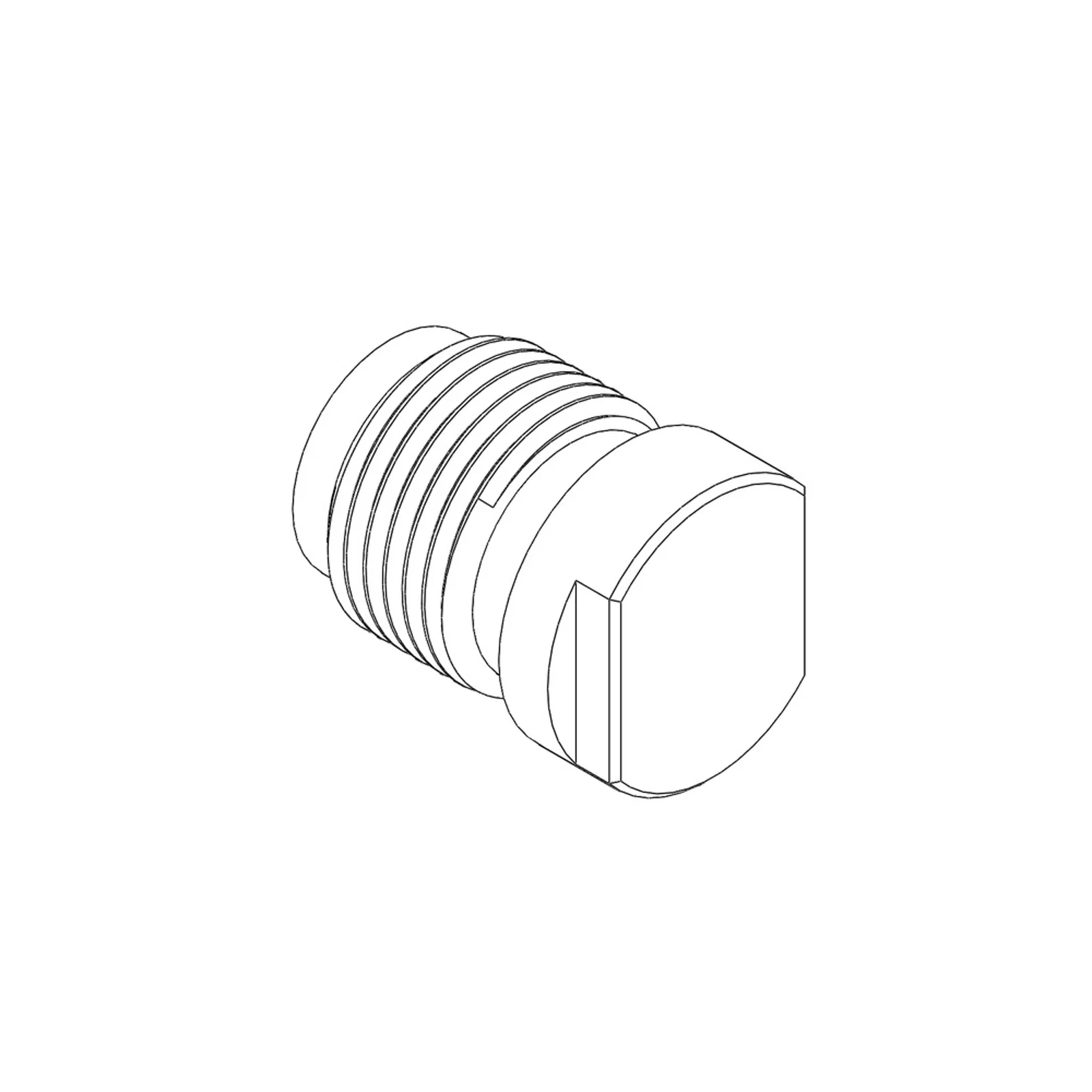Blank plug M12x1