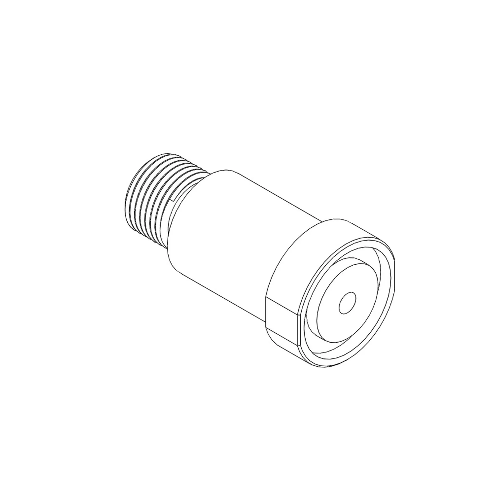 Connector DIN G 5/8 to M12x1