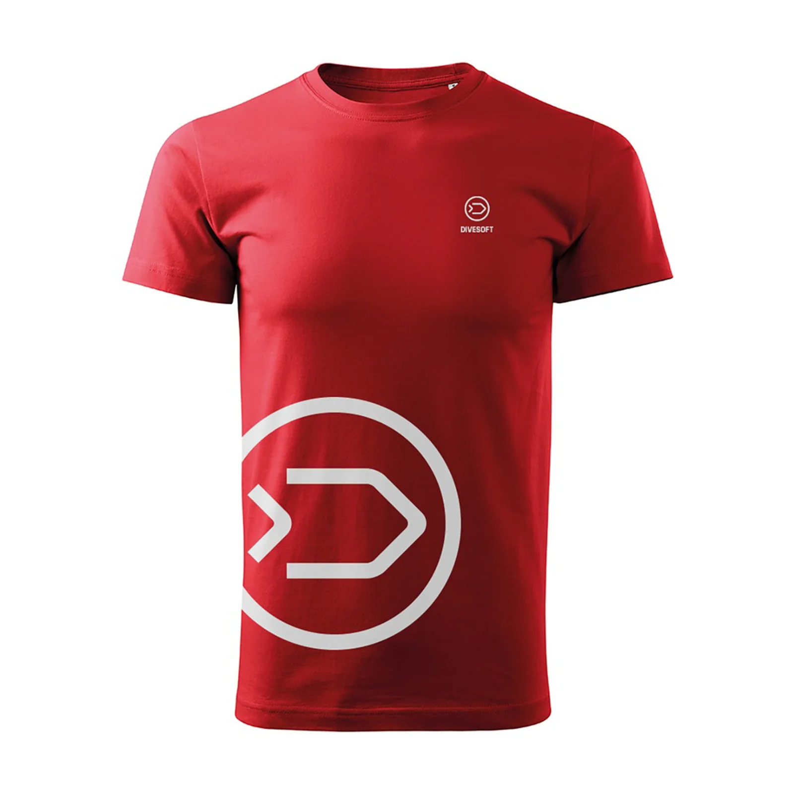 T-shirt DIVESOFT - Red