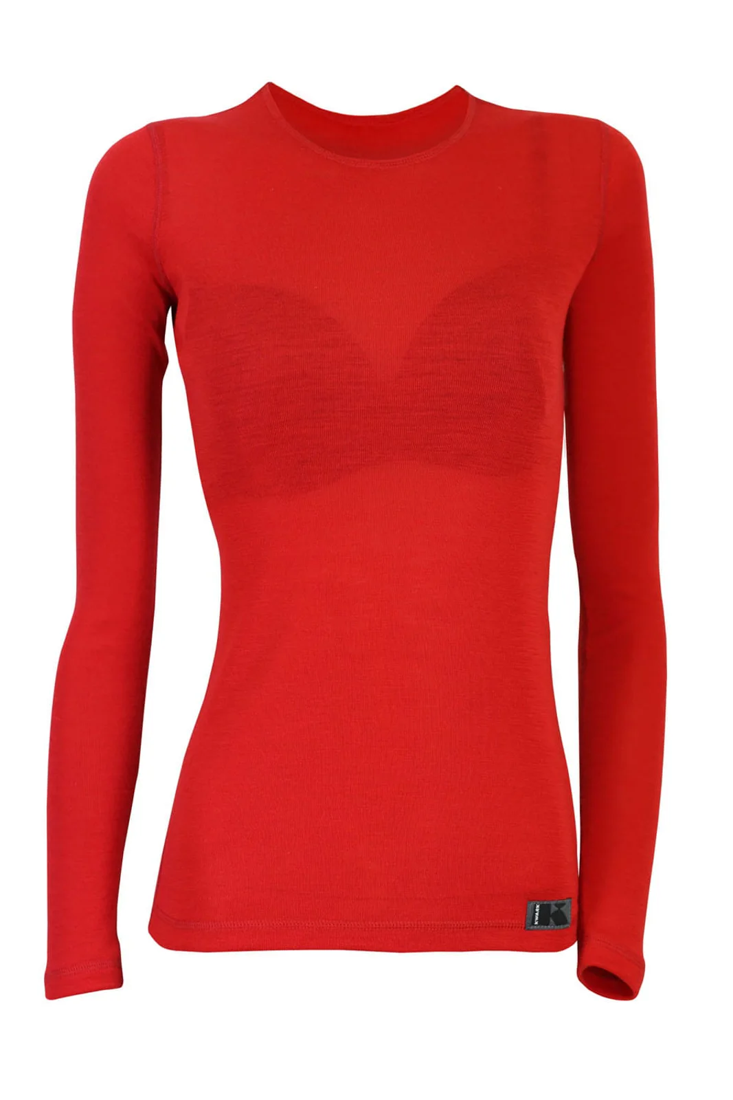 KWARK MERINO women long sleeves shirt, bazówka LS