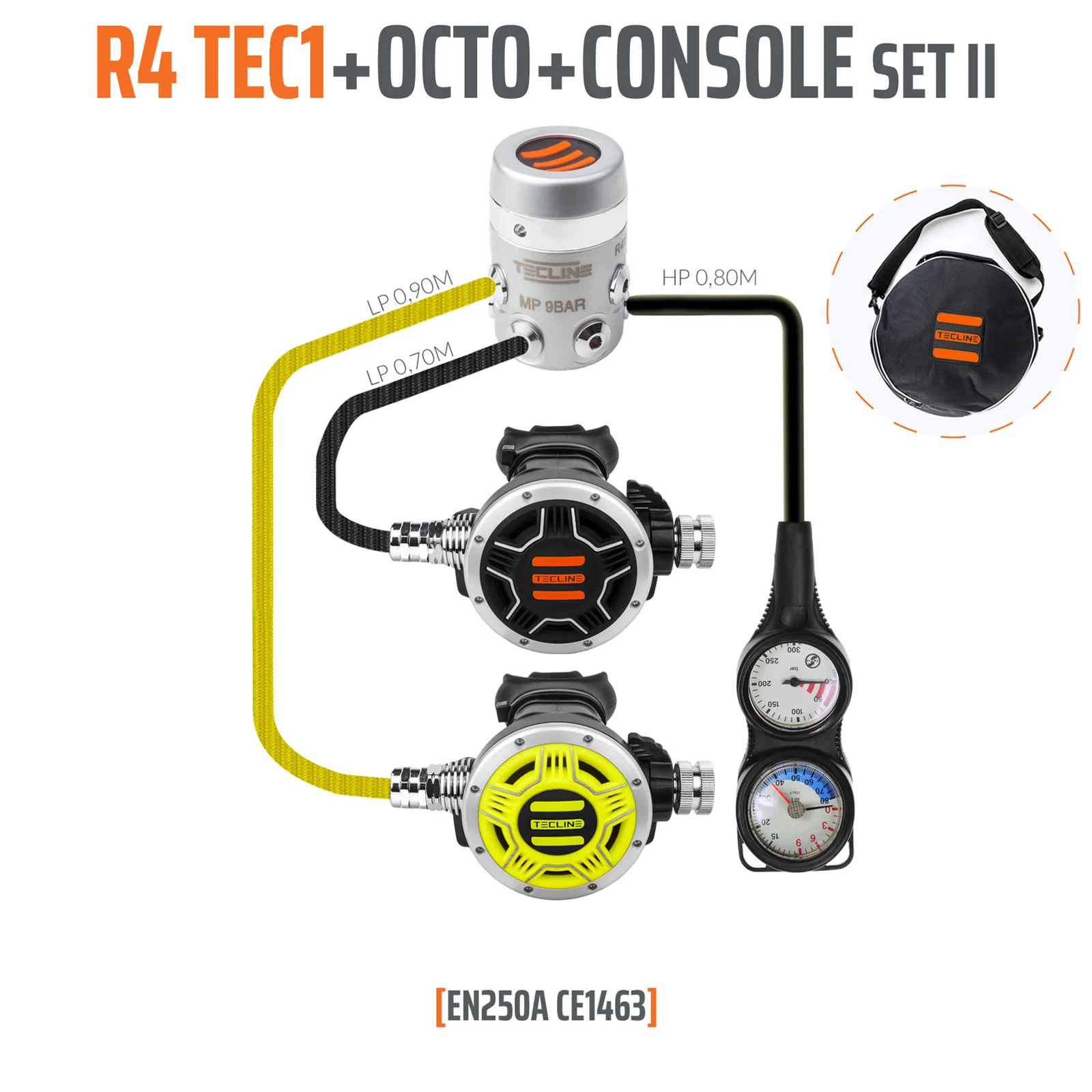 Regulador R4 TEC1 set II con octo y 2 elements consola - EN250A