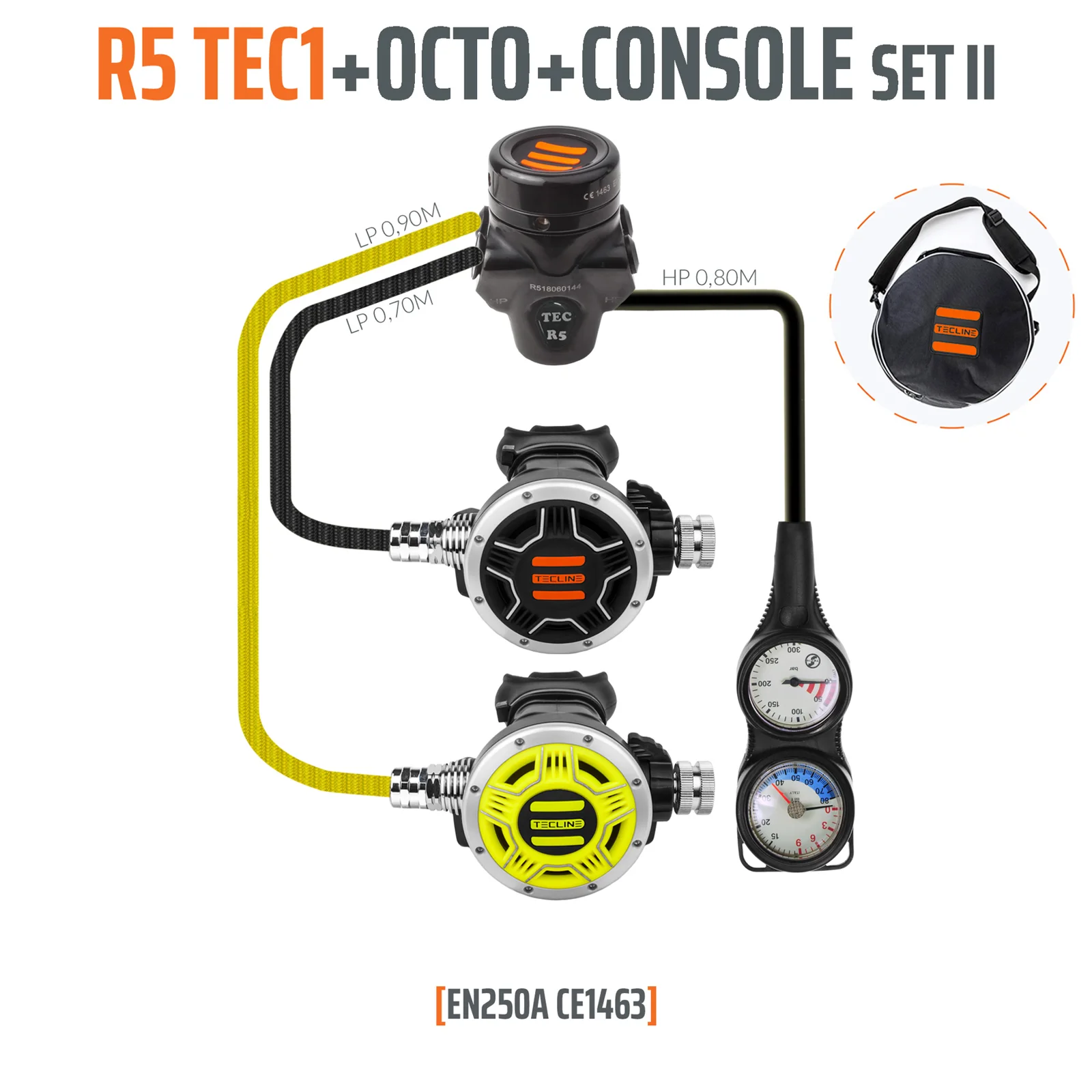 Regulador R5 TEC1 set II con octo y 2 elements consola - EN250A