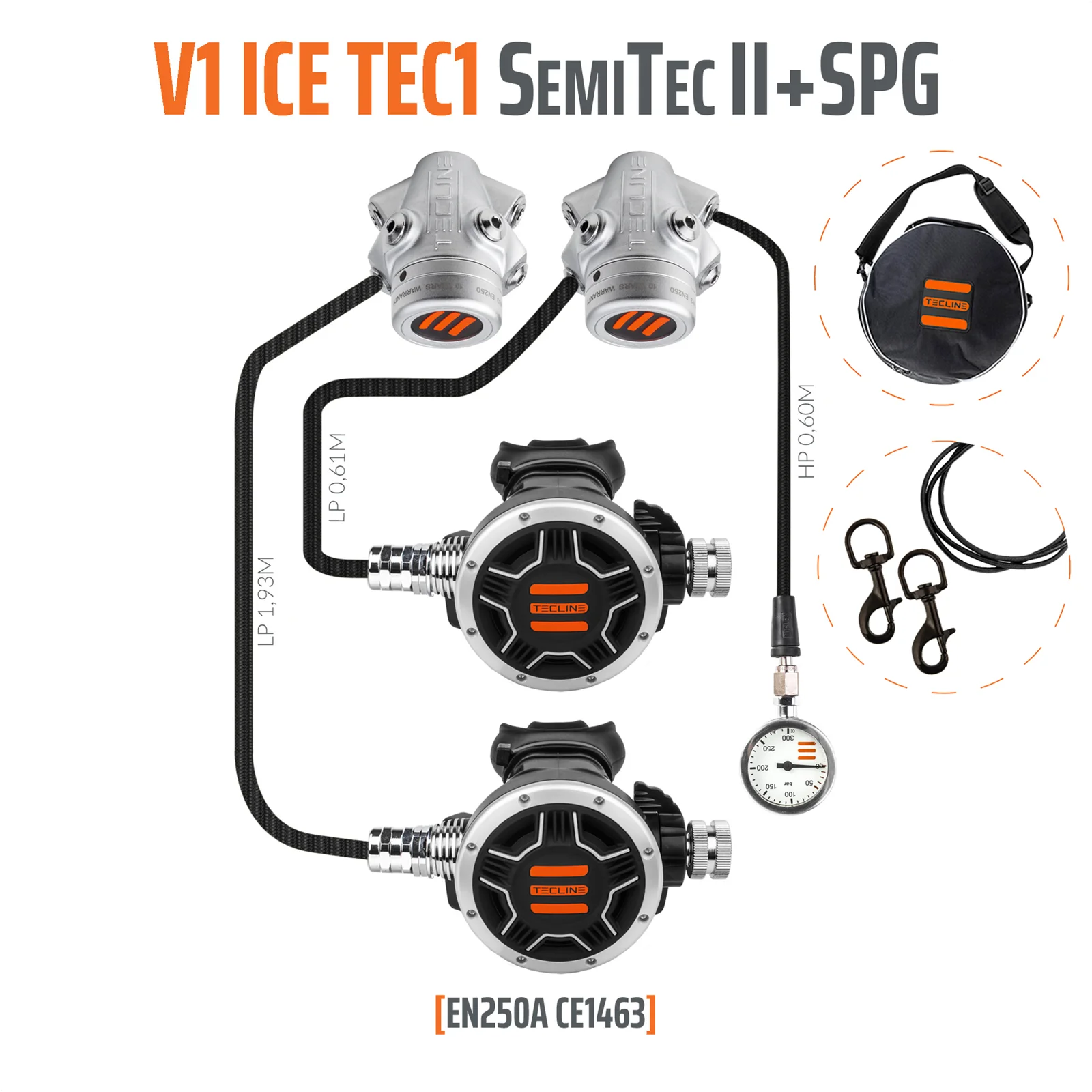Regulador V1 ICE TEC1 SemiTec II con SPG - EN250A