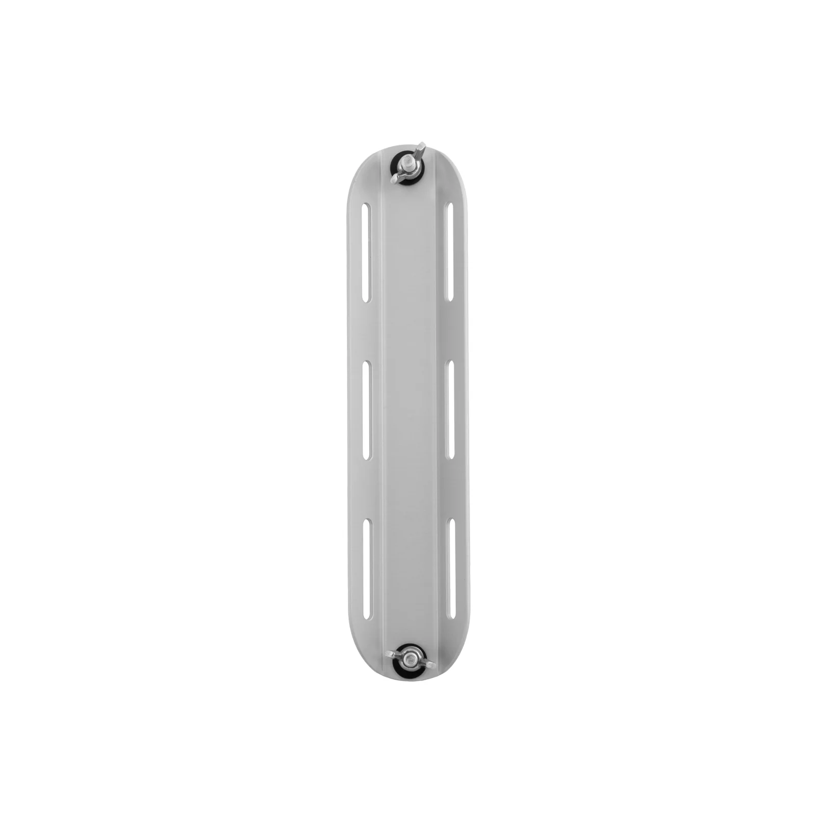 Monobotella aluminio adaptador con tornillos, corto- 7x30,5cm 225g