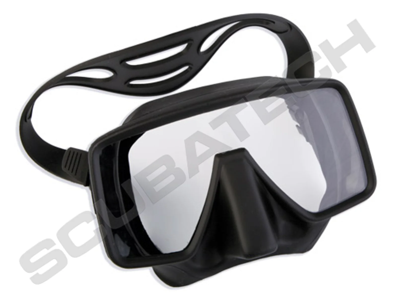 Máscara Frameless Classic, negro silicon matt