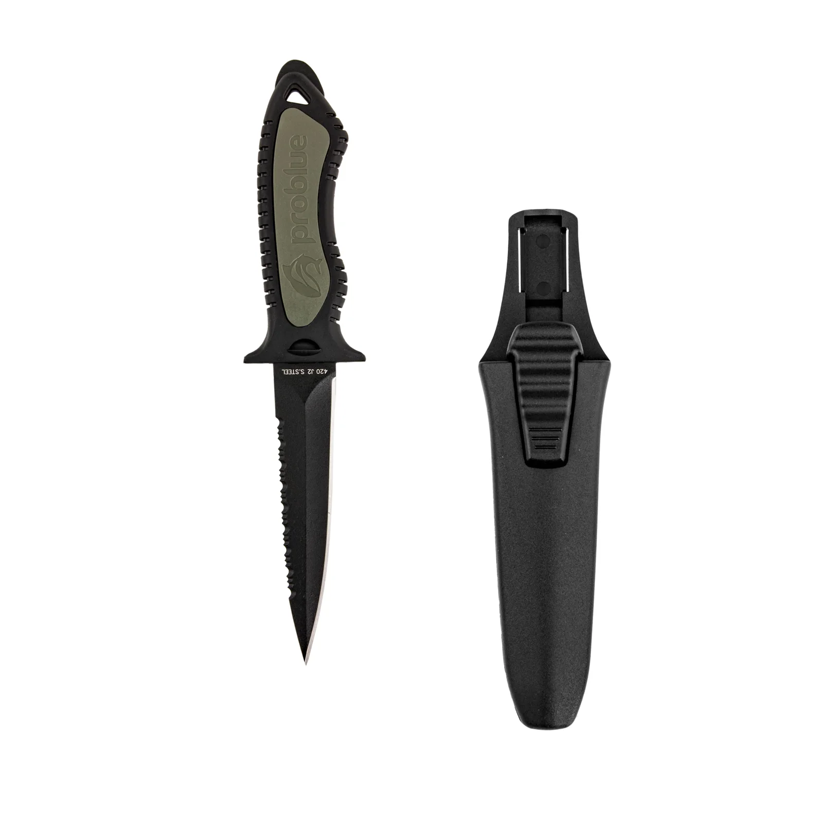 Diving Tool Dagger I, negro chromium