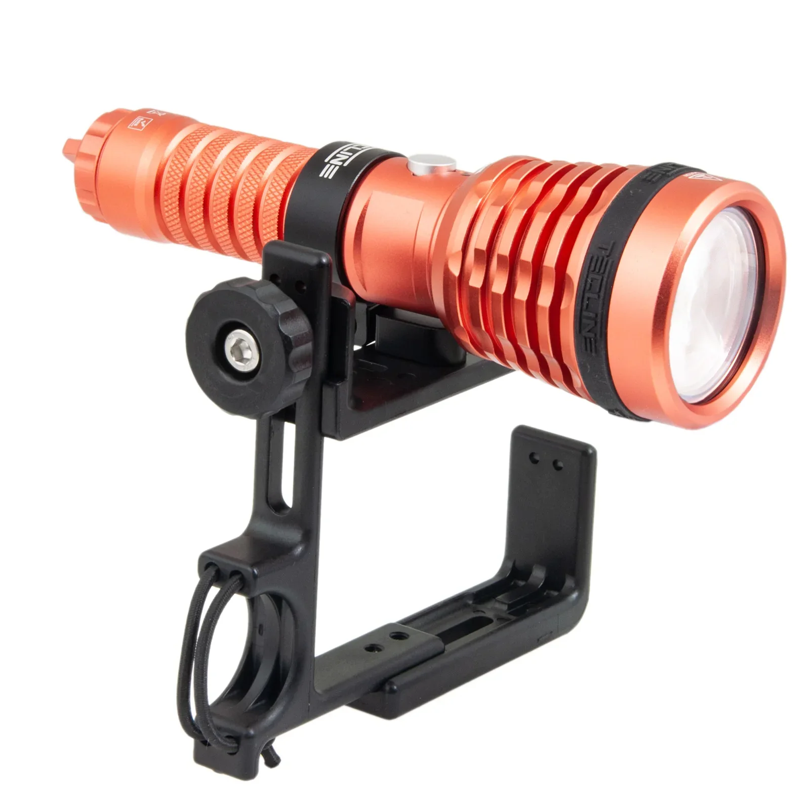 LED foco Zoom, 1500 lm con Goodman asa - naranja
