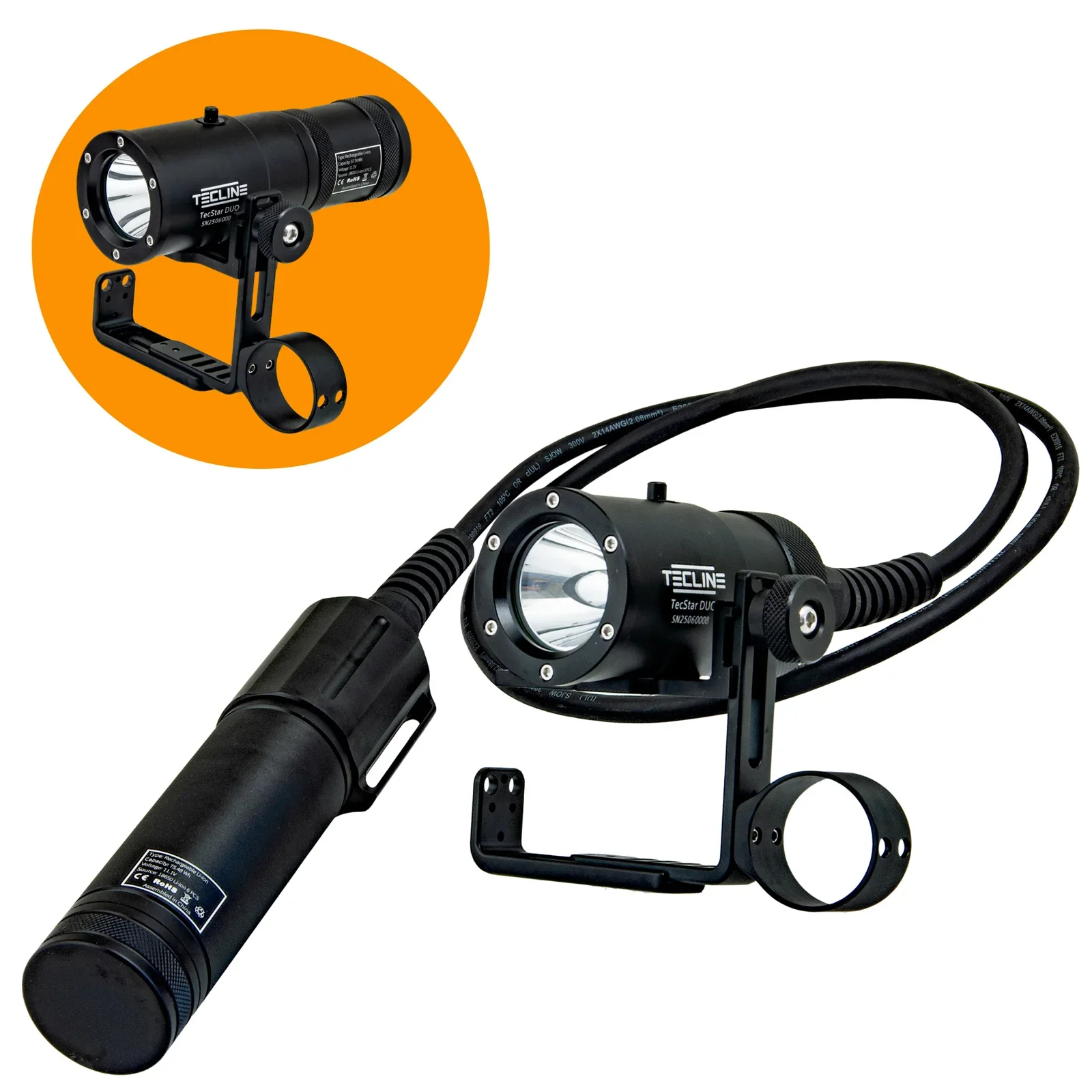 LED foco TecStar DUO, 2000 lm