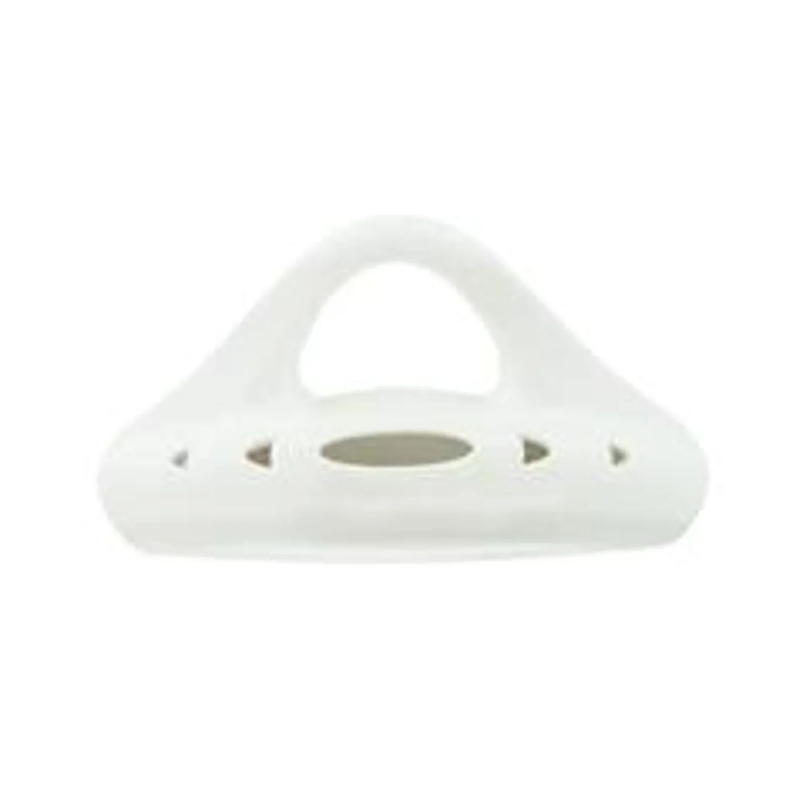 Tirador para correa de muelle inox Tecline - blanco