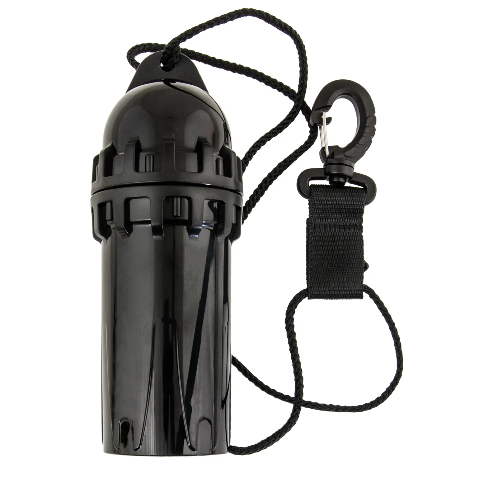 Waterproof container 170x55 mm, negro