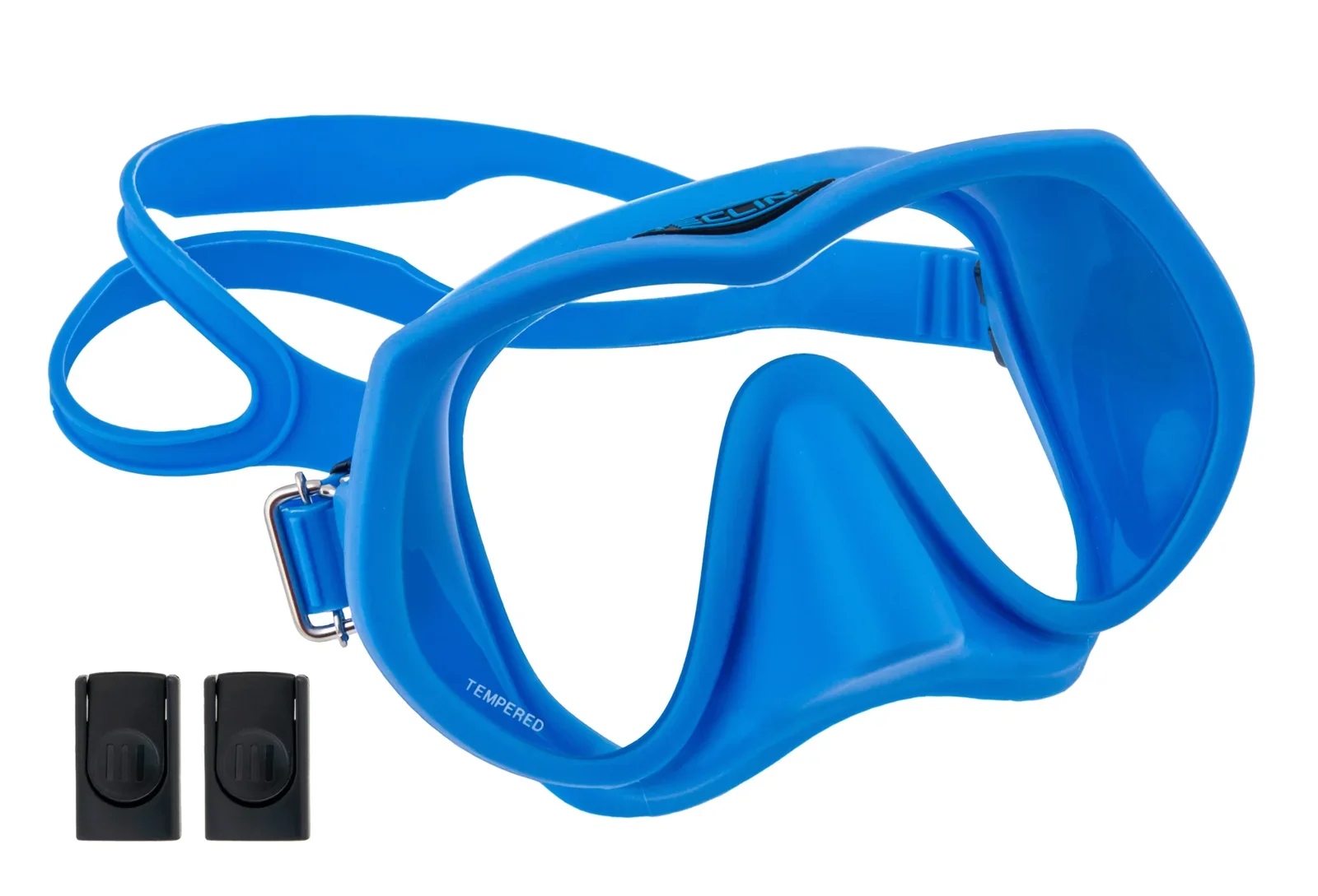 Tecline Frameless Super View máscara, azul