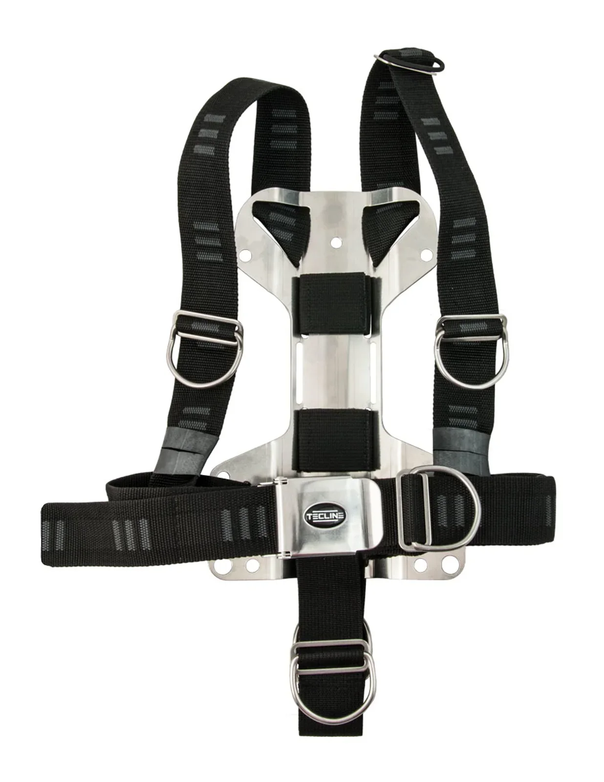Arnés Tecline DIR soft cincha "E" - incl. 3 mm inox placas H mini - weight 1,52 kg