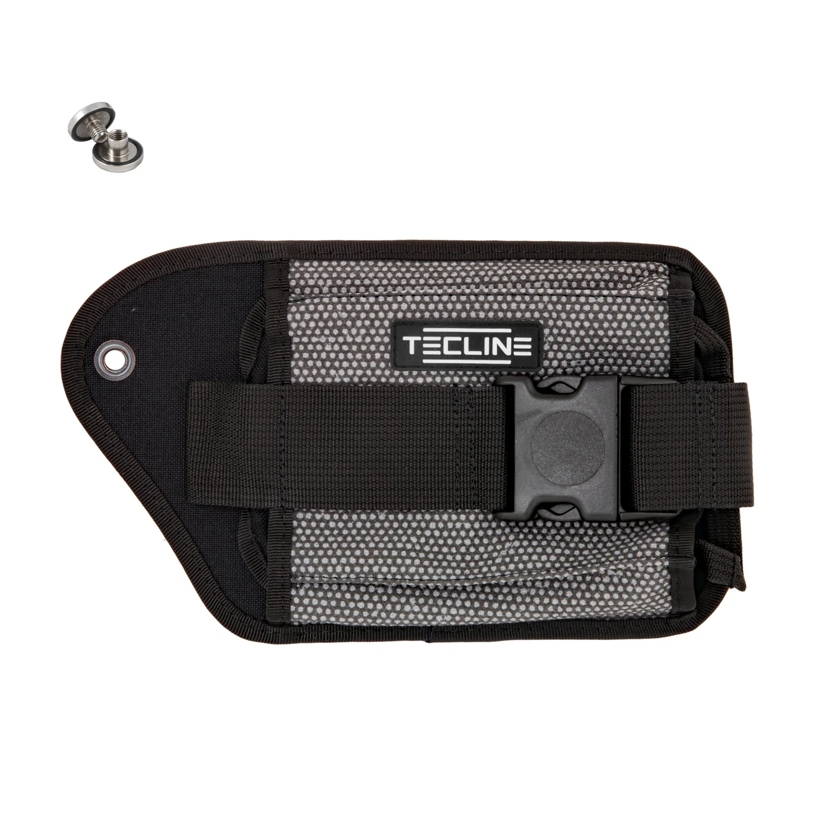 Double bolsillo de lastre gris Kevlar, derecha - Tecline