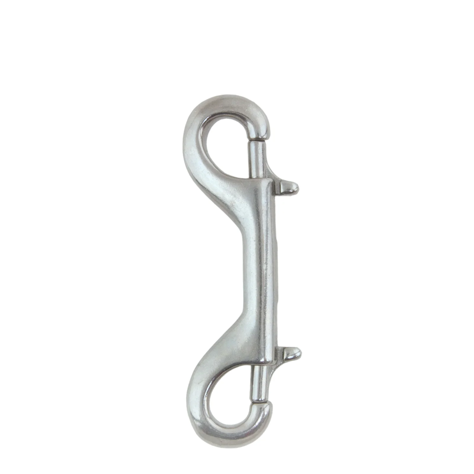 Inox double ender snap 100 mm
