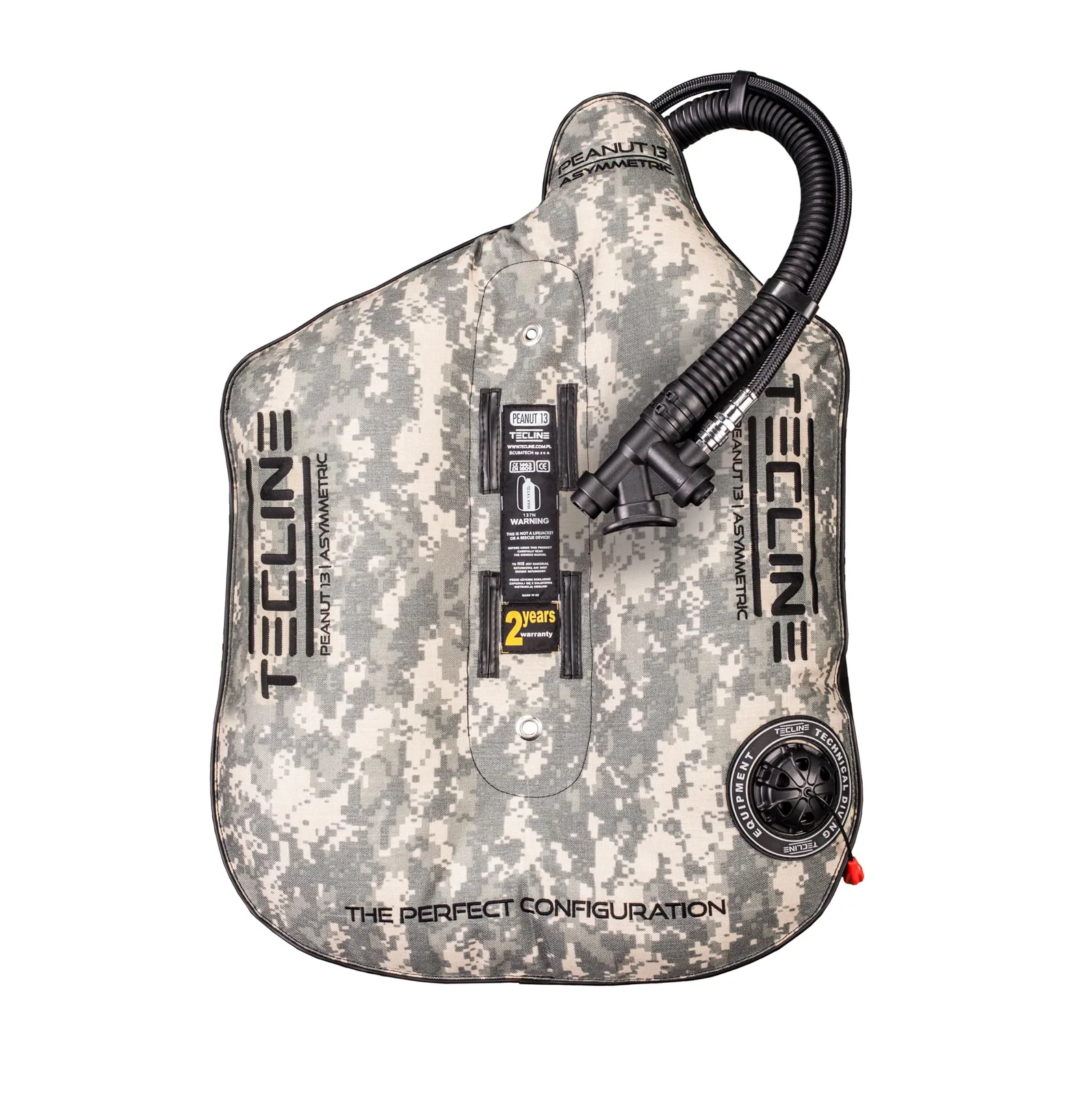 Peanut 13 camo (13kg/28lbs) para mono botella