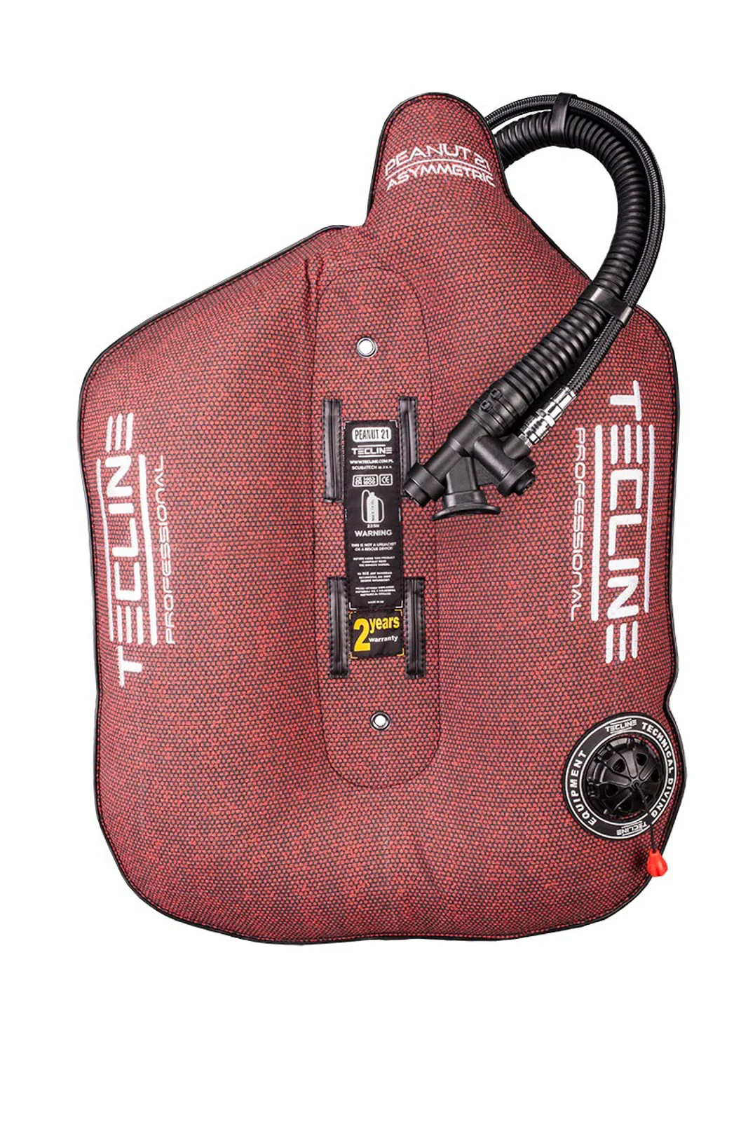 Peanut 21 profesional (21kg/46lbs) - rojo kevlar, weight 0,95 kg