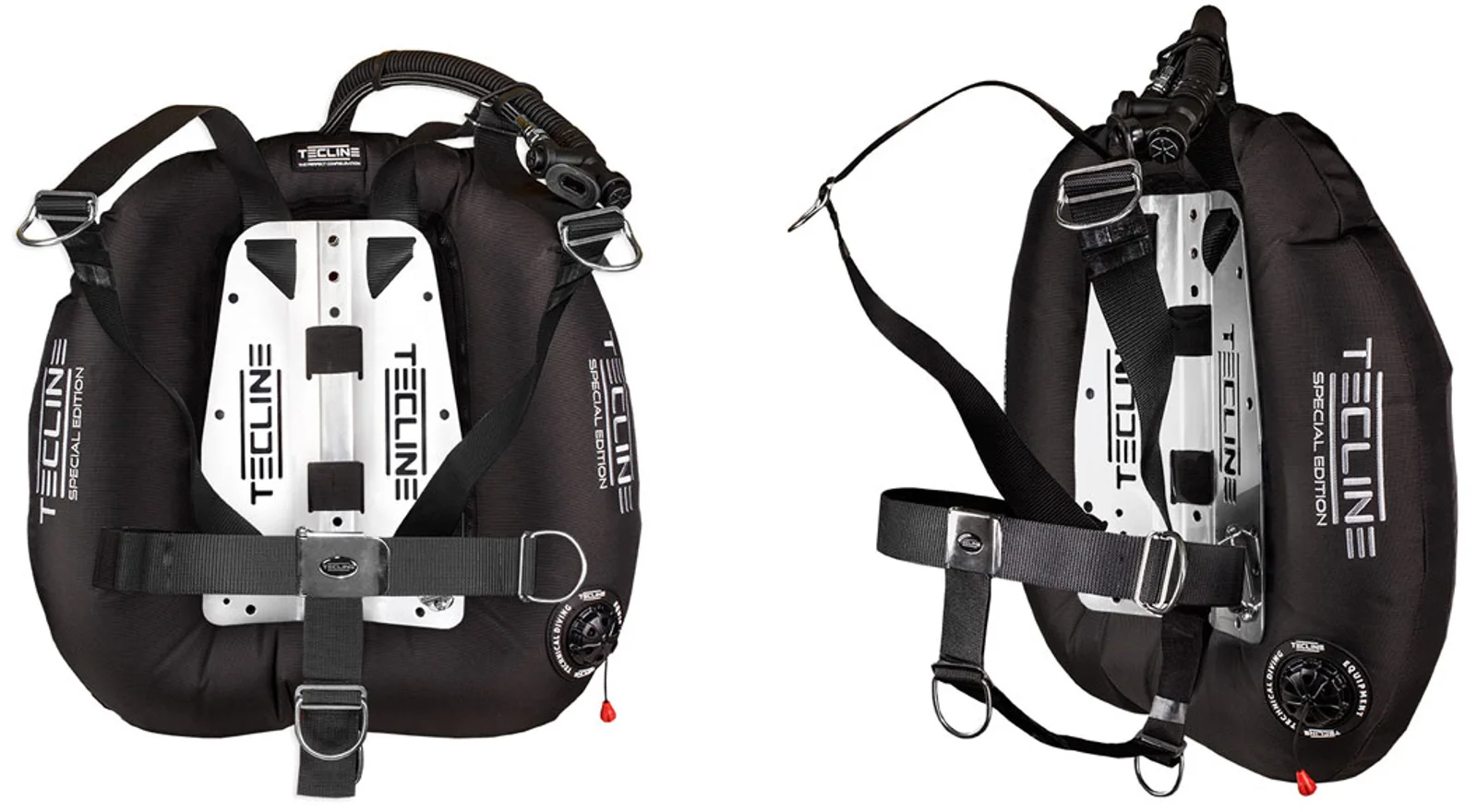 Set Tecline Donut 22 Special Edition DIR Ajustable con Backplate negro - T12086