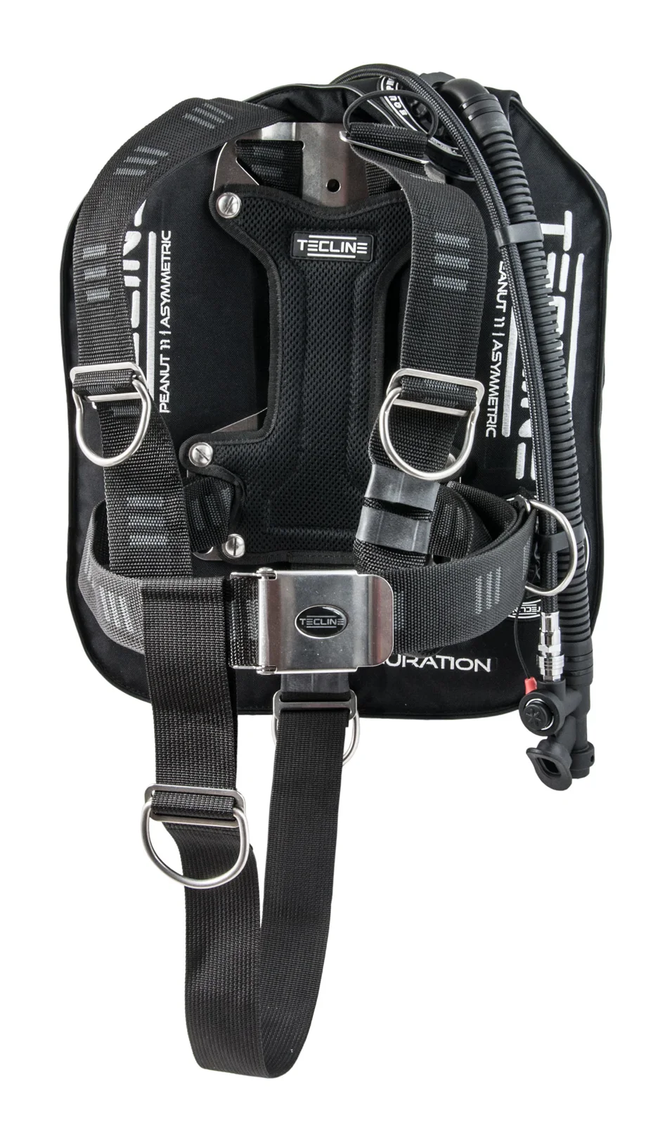 Peanut 11 (11kg/24lbs) - mini DIR set con inox placas H - weight 2,80 kg