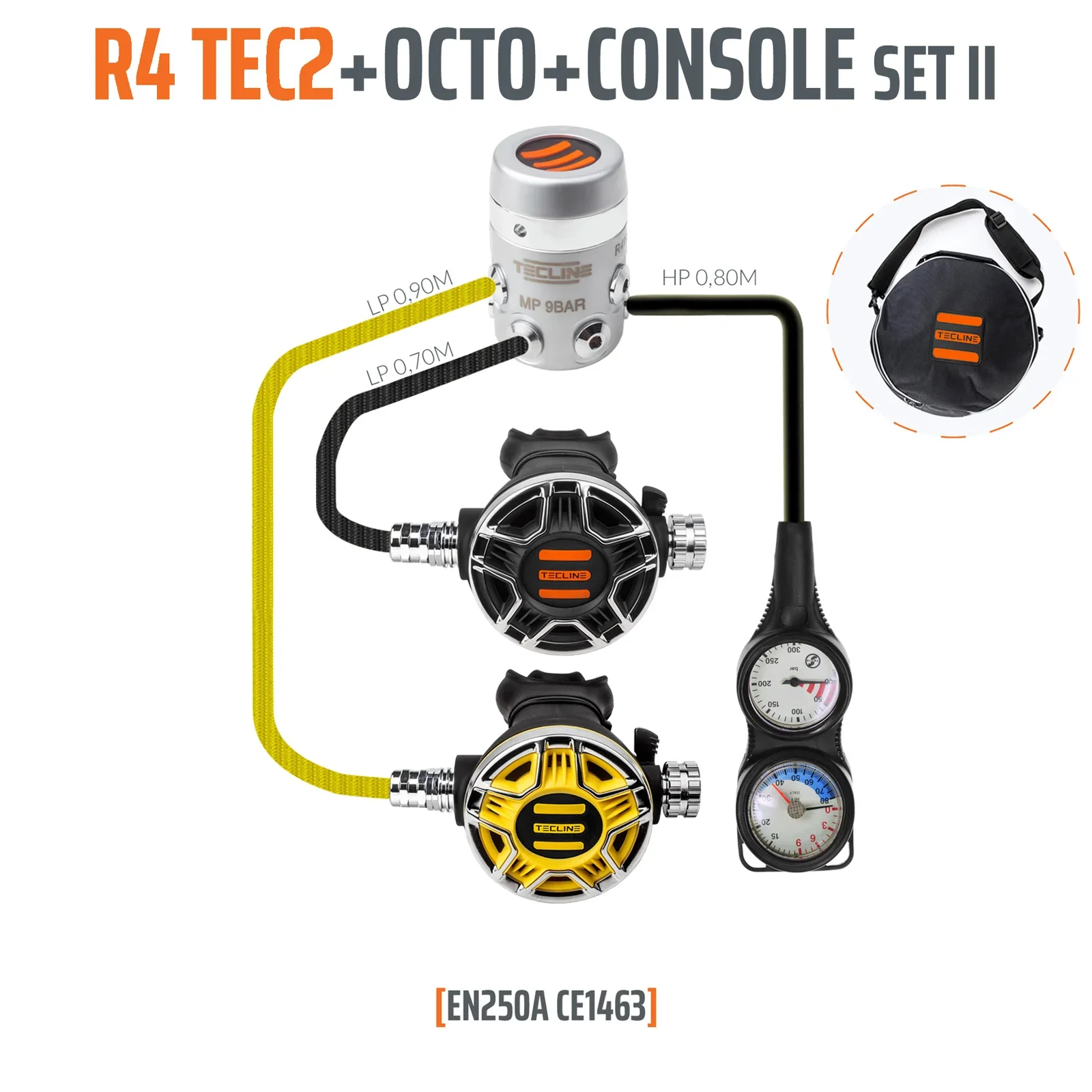 Regulador R4 TEC2 set II con octo y 2 elements consola - EN250A