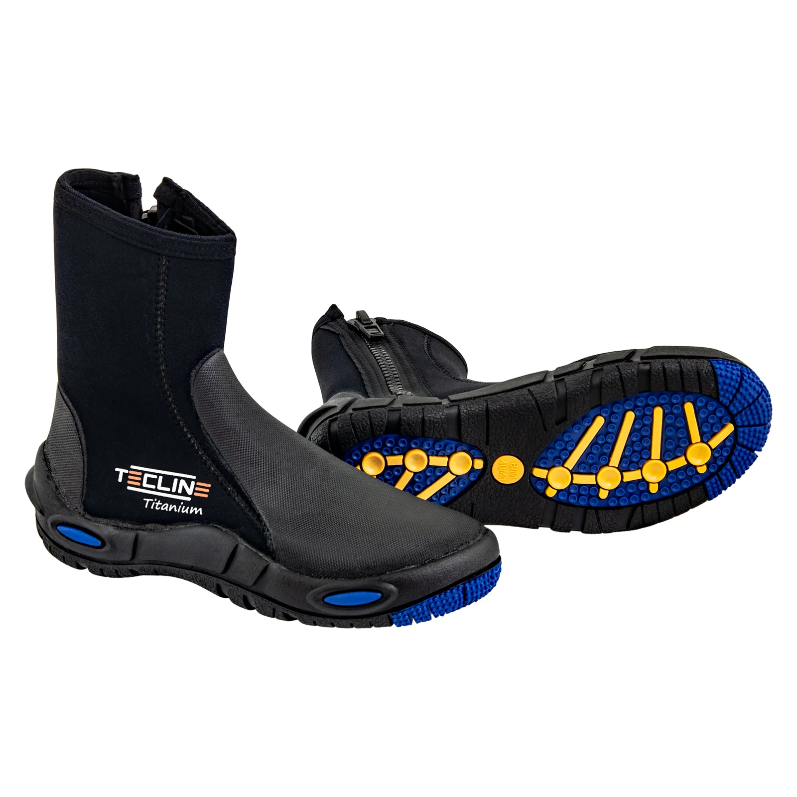 Escarpines neopreno Tecline Comfort-titanio 7 mm (40-41) M